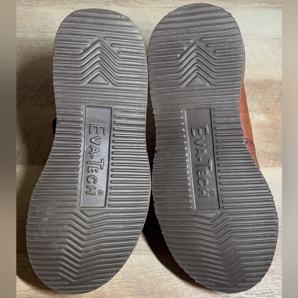 FOOTONIC II WALKABOUT EVA-TECH BROWN LEATHER SHOES SZ 7.5 - Picture 6 of 7